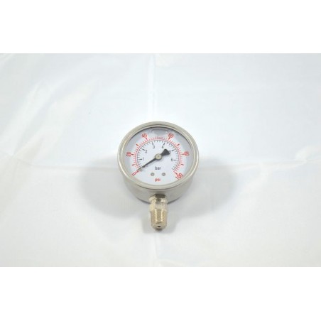 Wildkamp Manometer Rvs Manometer RVS GLY